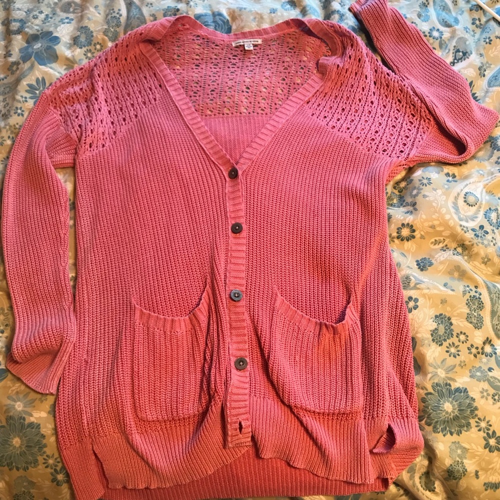 AMERICAN EAGLE- long sweater knit cardigan